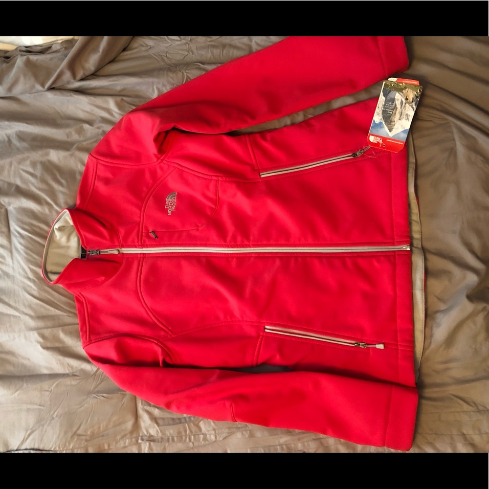 Pink North Face Coat